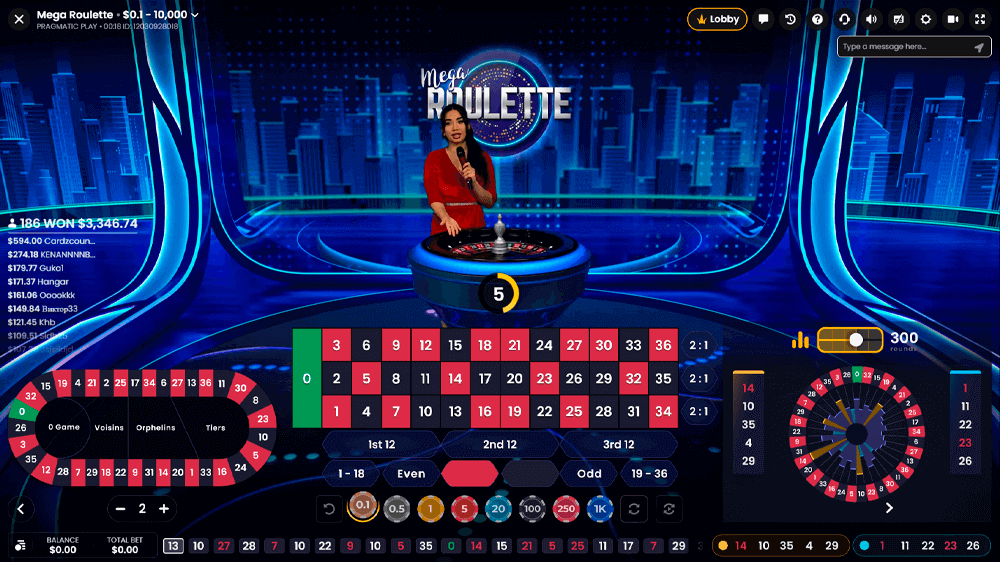 Mega Roulette